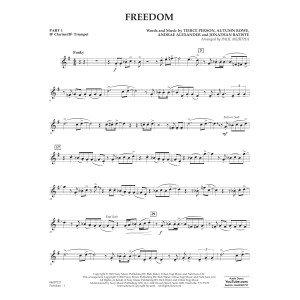 Freedom (arr. Paul Murtha) - Pt.1 - Bb Clarinet/Bb Trumpet