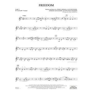 Freedom (arr. Paul Murtha) - Pt.2 - Bb Clarinet/Bb Trumpet