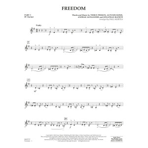Freedom (arr. Paul Murtha) - Pt.3 - Bb Clarinet