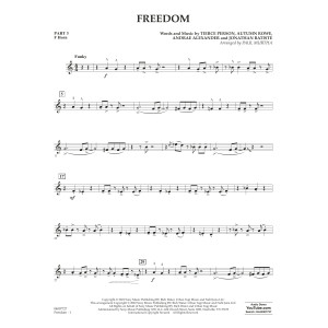 Freedom (arr. Paul Murtha) - Pt.3 - F Horn