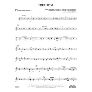 Freedom (arr. Paul Murtha) - Pt.4 - Bb Tenor Sax/Bar. T.C.