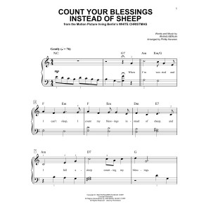 Count Your Blessings Instead Of Sheep (arr. Phillip Keveren)