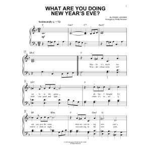 What Are You Doing New Year's Eve? (arr. Phillip Keveren)