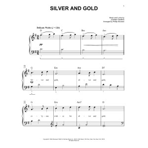Silver And Gold (arr. Phillip Keveren)