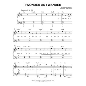 I Wonder As I Wander (arr. Phillip Keveren)