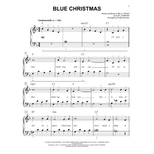 Blue Christmas (arr. Phillip Keveren)