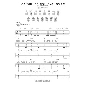 Can You Feel The Love Tonight (from The Lion King)