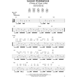 Good Riddance (Time Of Your Life)