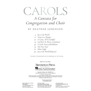 Carols (A Cantata for Congregation and Choir)