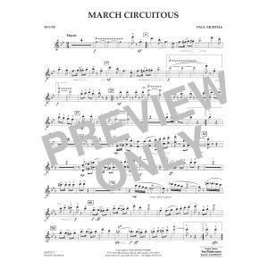 March Circuitous - Flute