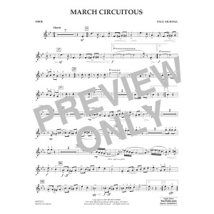 March Circuitous - Oboe