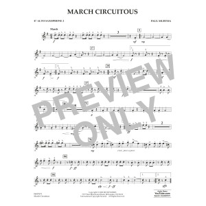 March Circuitous - Eb Alto Saxophone 2