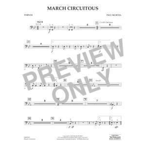 March Circuitous - Timpani