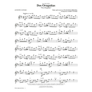Dos/Two Oruguitas (from Encanto) (arr. Audrey Snyder) - Guitar 1