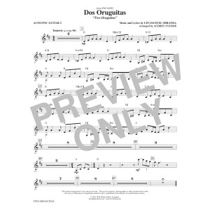 Dos/Two Oruguitas (from Encanto) (arr. Audrey Snyder) - Guitar 2