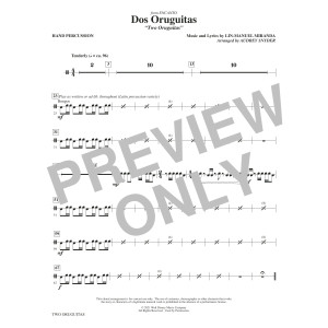 Dos/Two Oruguitas (from Encanto) (arr. Audrey Snyder) - Hand Percussion
