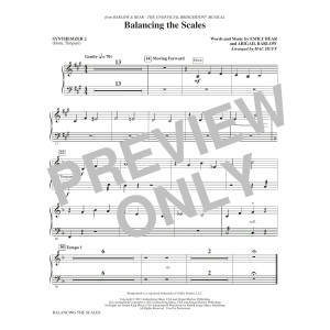 Balancing the Scales (from The Unofficial Bridgerton Musical) (arr. Mac Huff) - Synthesizer II