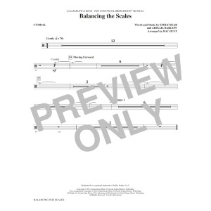Balancing the Scales (from The Unofficial Bridgerton Musical) (arr. Mac Huff) - Cymbal