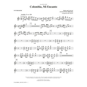 Colombia, Mi Encanto (from Encanto) (arr. Mac Huff) - Synthesizer