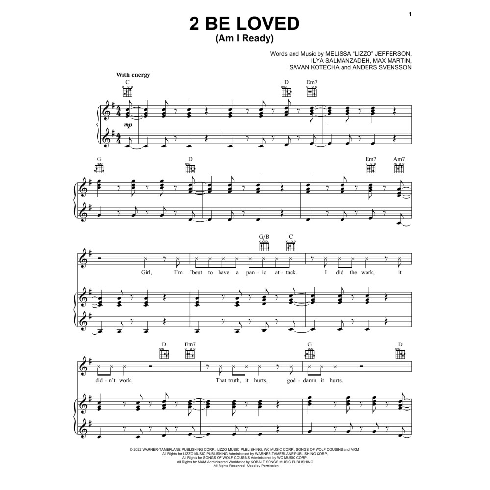 2 Be Loved (Am I Ready)
