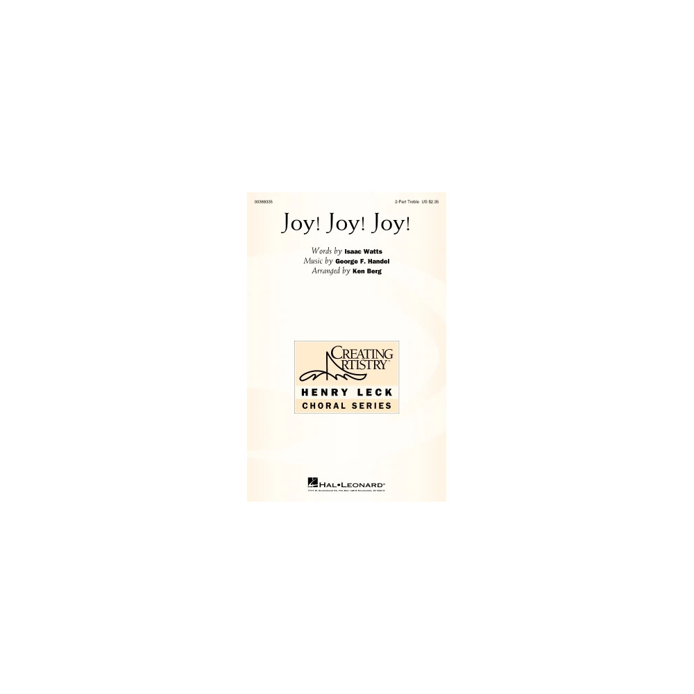Joy! Joy! Joy! (arr. Ken Berg)