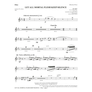 Let All Mortal Flesh Keep Silence - Oboe