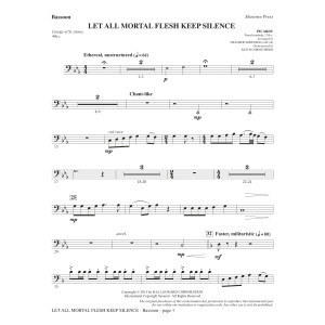 Let All Mortal Flesh Keep Silence - Bassoon