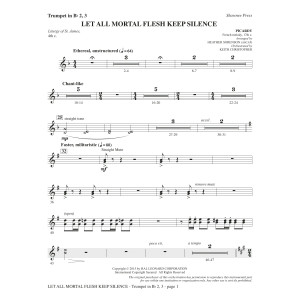Let All Mortal Flesh Keep Silence - Bb Trumpet 2,3