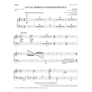 Let All Mortal Flesh Keep Silence - Harp
