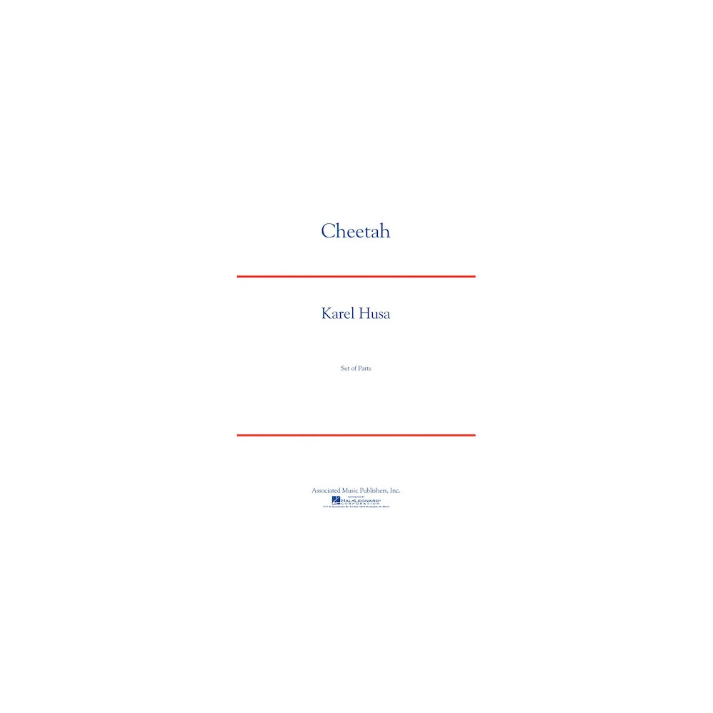 Cheetah (Score Only) - Full Score