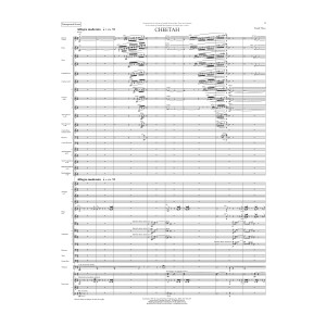 Cheetah (Score Only) - Full Score
