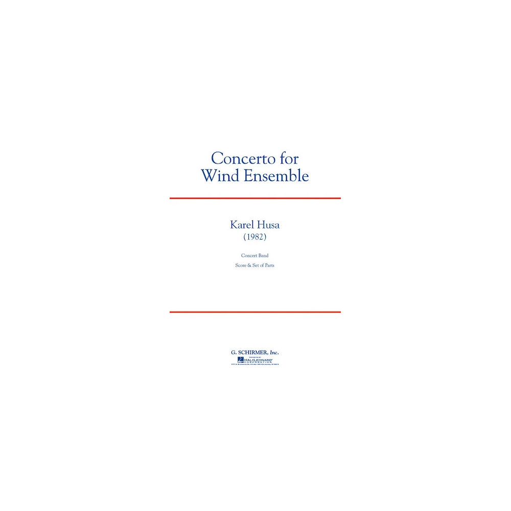 Concerto For Wind Ensemble (revised 2007) (Score Only) - Full Score