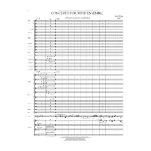 Concerto For Wind Ensemble (revised 2007) (Score Only) - Full Score