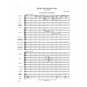 Music For Prague (1968) (Score Only) - Full Score