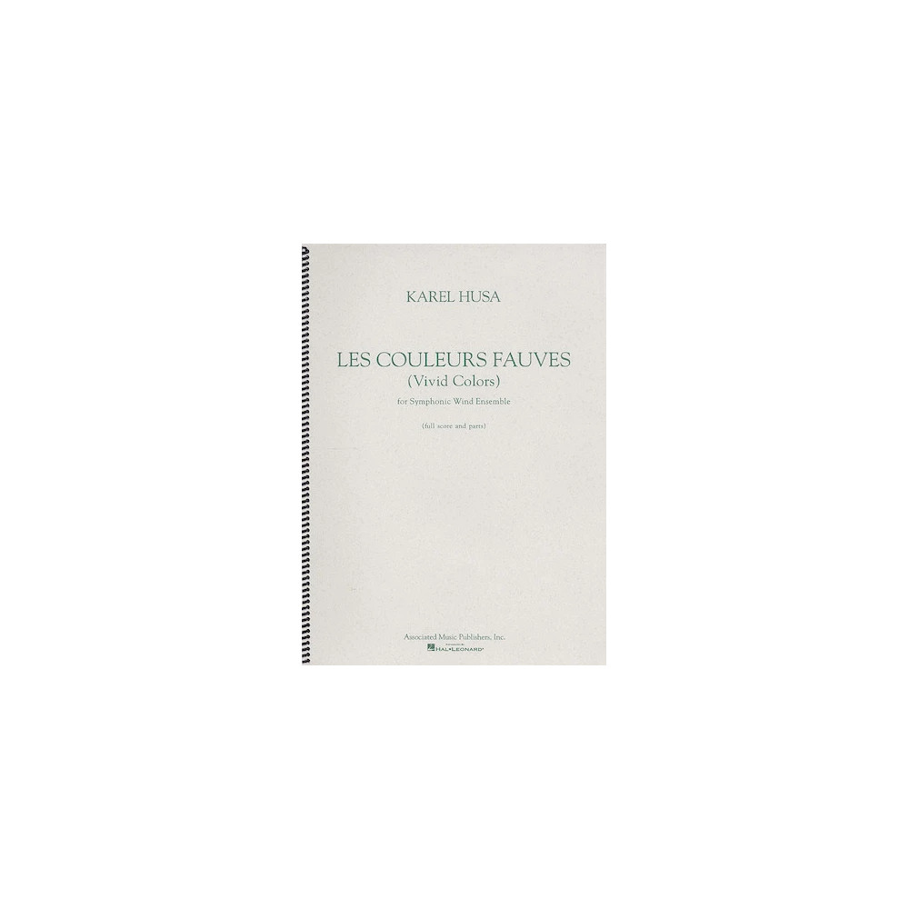 Les Couleurs Fauves (Vivid Colors) (Score Only) - Full Score