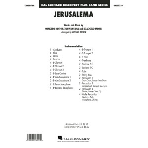 Jerusalema (feat. Nomcebo Zikode) (arr. Michael Brown) - Conductor Score (Full Score)