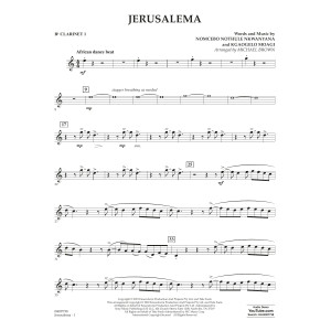 Jerusalema (feat. Nomcebo Zikode) (arr. Michael Brown) - Bb Clarinet 1