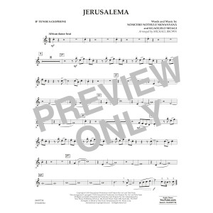 Jerusalema (feat. Nomcebo Zikode) (arr. Michael Brown) - Bb Tenor Saxophone