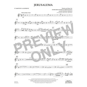 Jerusalema (feat. Nomcebo Zikode) (arr. Michael Brown) - Eb Baritone Saxophone