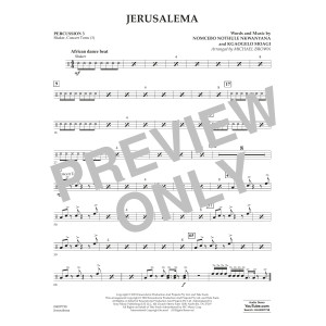 Jerusalema (feat. Nomcebo Zikode) (arr. Michael Brown) - Percussion 3