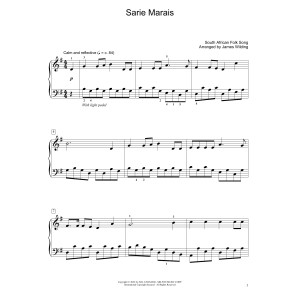 Sarie Marais (arr. James Wilding)