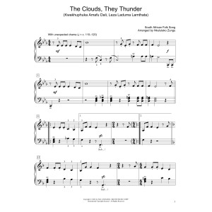 The Clouds, They Thunder (Kwakhuphuka Amafu Dali, Leza Laduma Lamthata) (arr. Nkululeko Zungu)