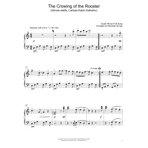 The Crowing Of The Rooster (Iqhude Wema, Lakhala Kabini Kathathu) (arr. Nkululeko Zungu)