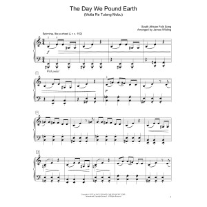 The Day We Pound Earth (Motla Re Tulang Mobu) (arr. James Wilding)