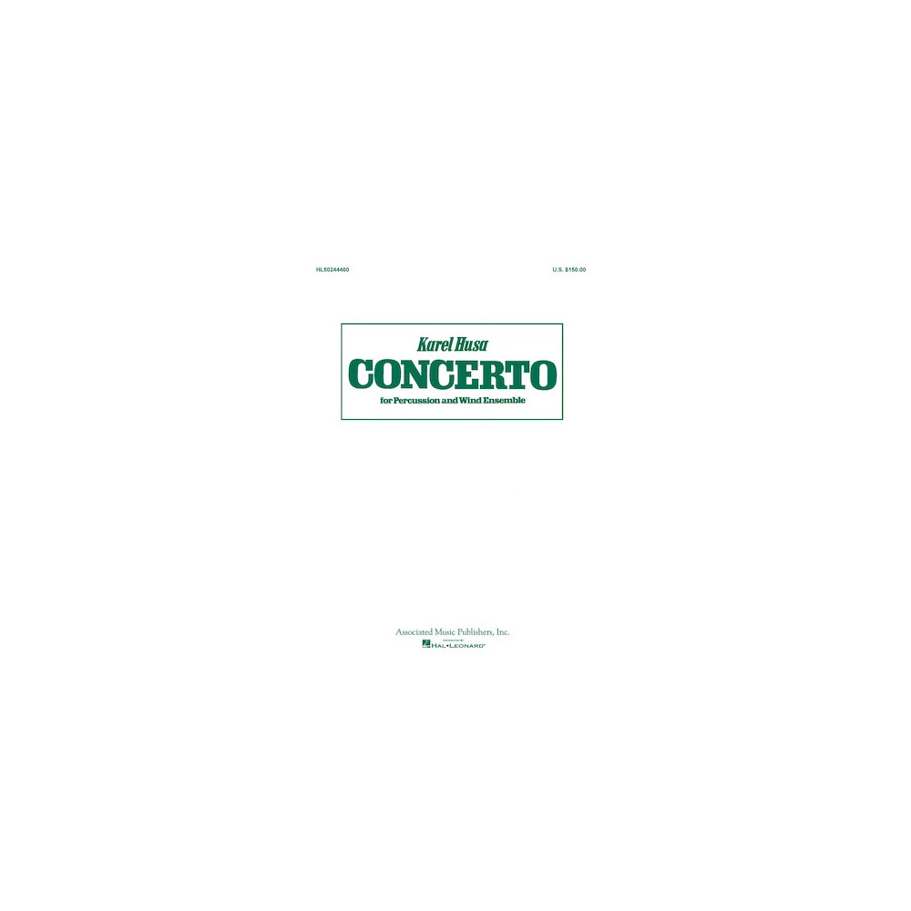 Concerto for Percussion and Wind Ensemble (Score Only) - Conductor