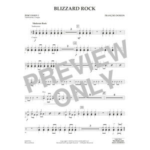 Blizzard Rock - Percussion 2