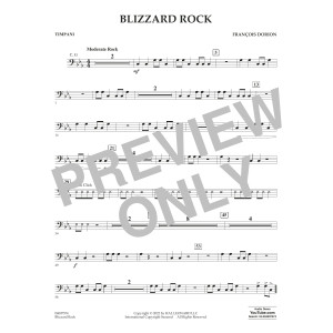 Blizzard Rock - Timpani