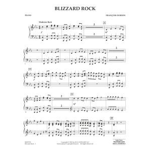 Blizzard Rock - Piano