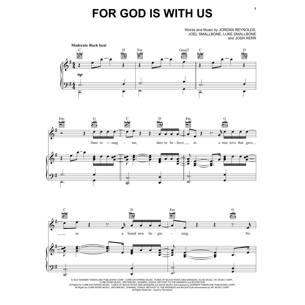For God Is With Us