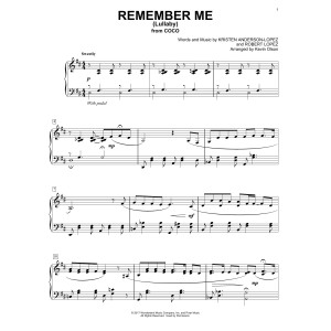 Remember Me (Lullaby) (from Coco) (arr. Kevin Olson)